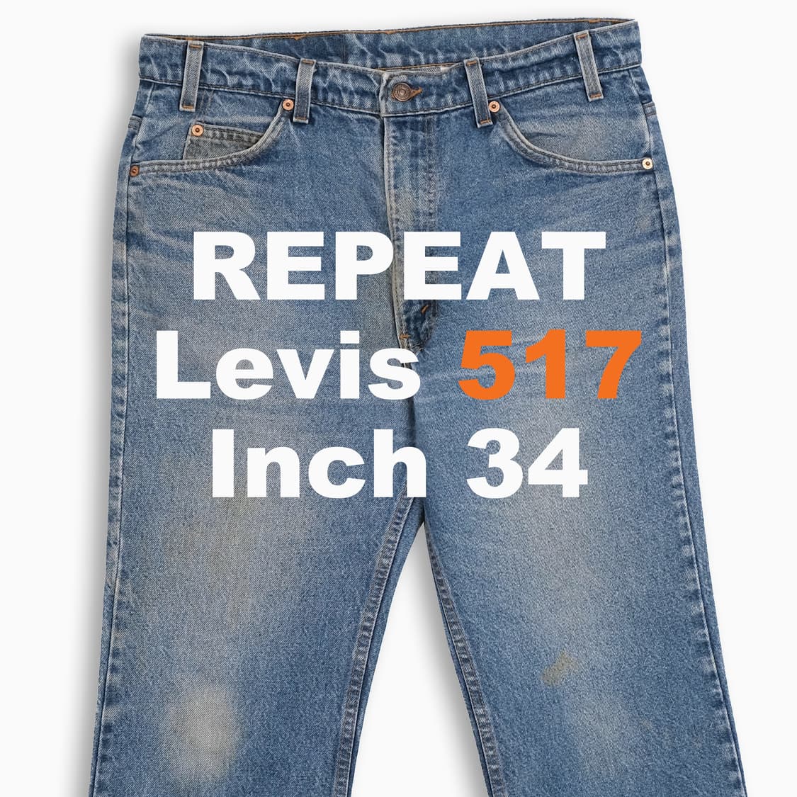 리바이스 517 오렌지탭 중청 90s USA 34인치 OR51736235 상품이미지1
