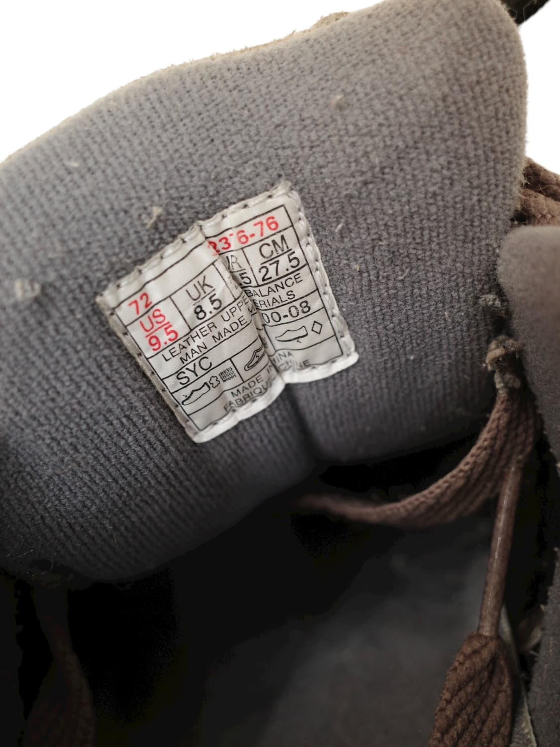 275)00‘s 빈티지 반스 보드화 상품이미지6