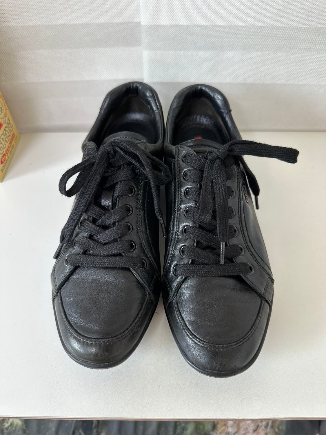 Prada Sport Leather Sneakers 상품이미지3