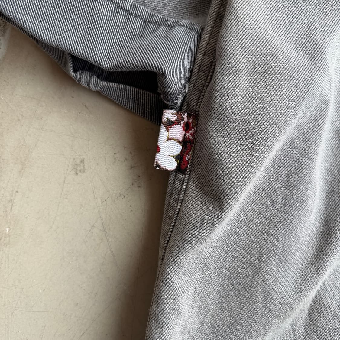 mm6 메종 마르지엘라 15ss 데님 코트 상품이미지4
