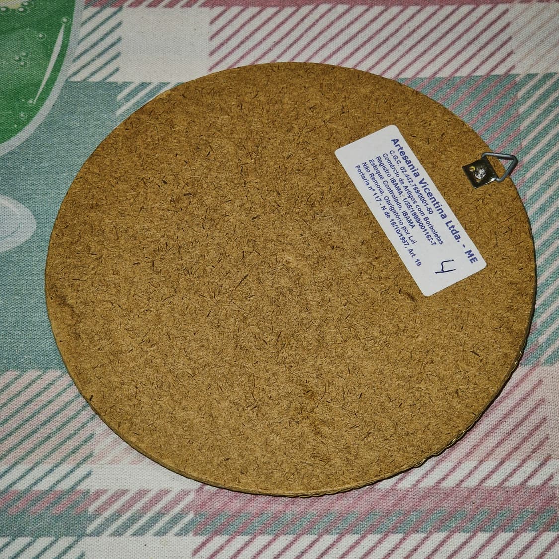 90s 브라질 모르포 나비 표본 원석 벽걸이 상품이미지10