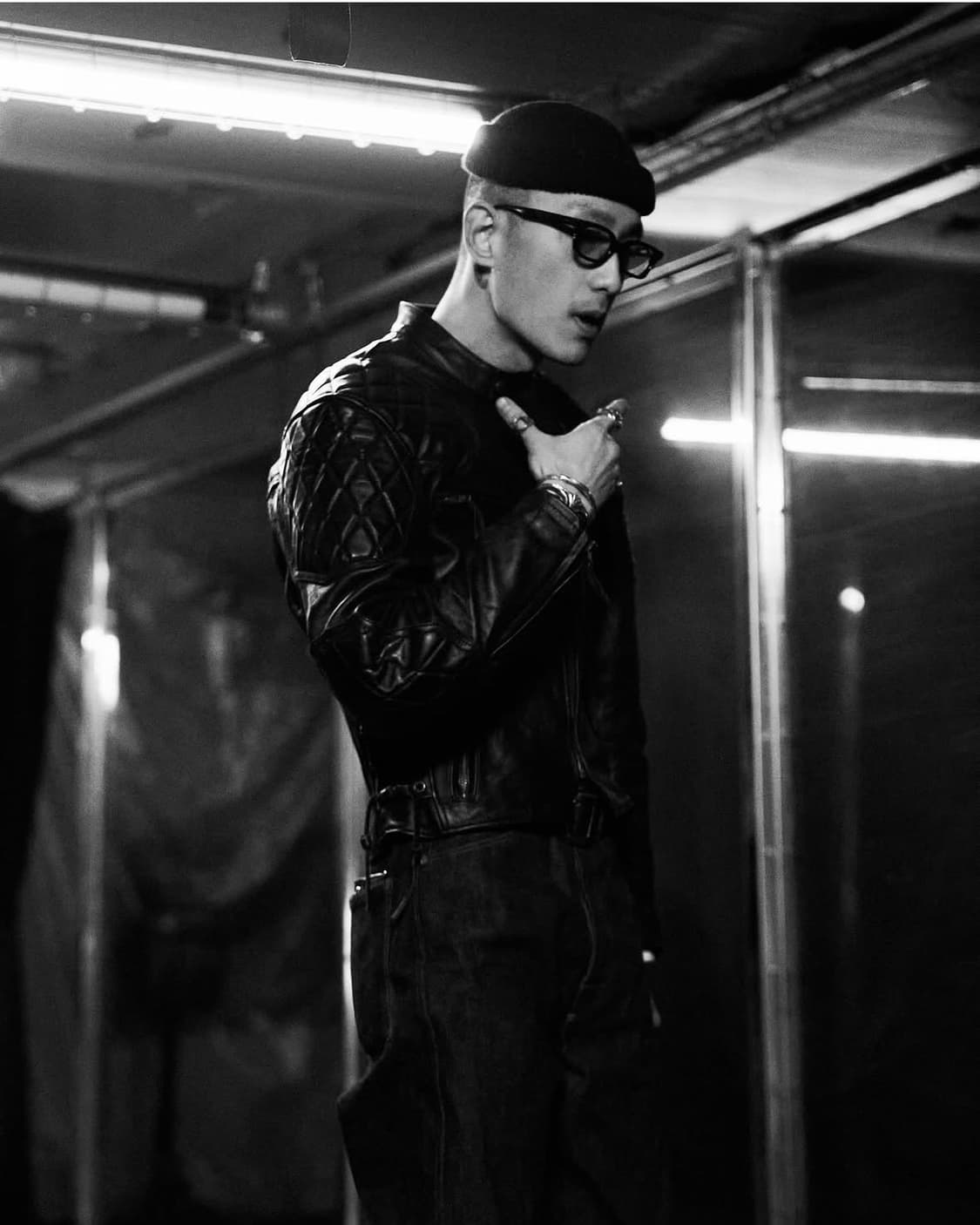 [LL] 박성진 카도야 레더자켓 상품이미지2