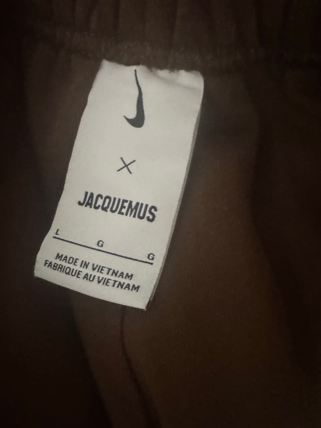 나이키 자크뮈스 브라운 스웻팬츠 상품이미지3