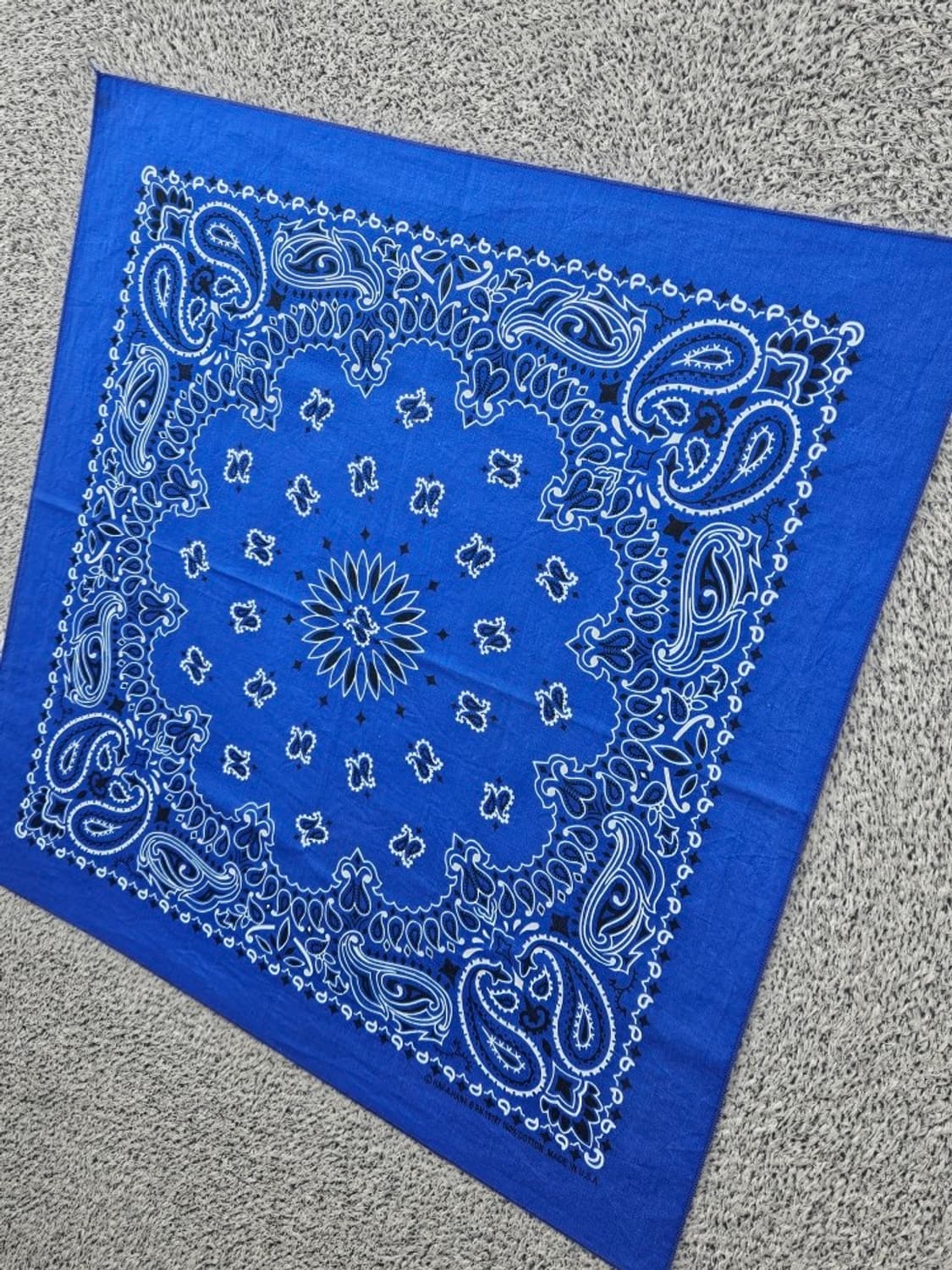 USA 페이즐리 로제트 반다나 ( 55X55 ) / 11719 상품이미지3