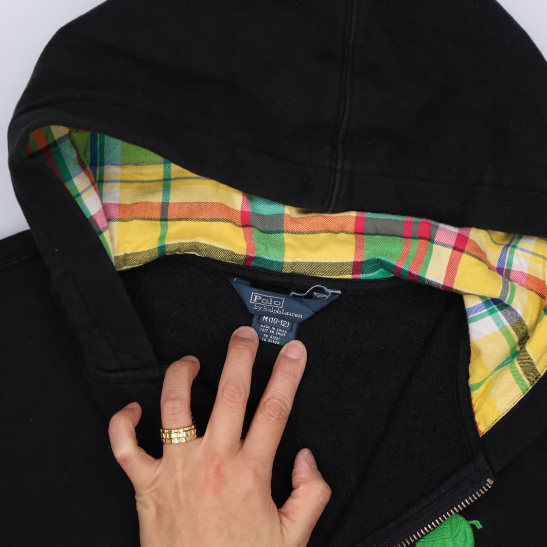 M 폴로 키즈여성 빅포니 지프키프 집업 0123H1 상품이미지3