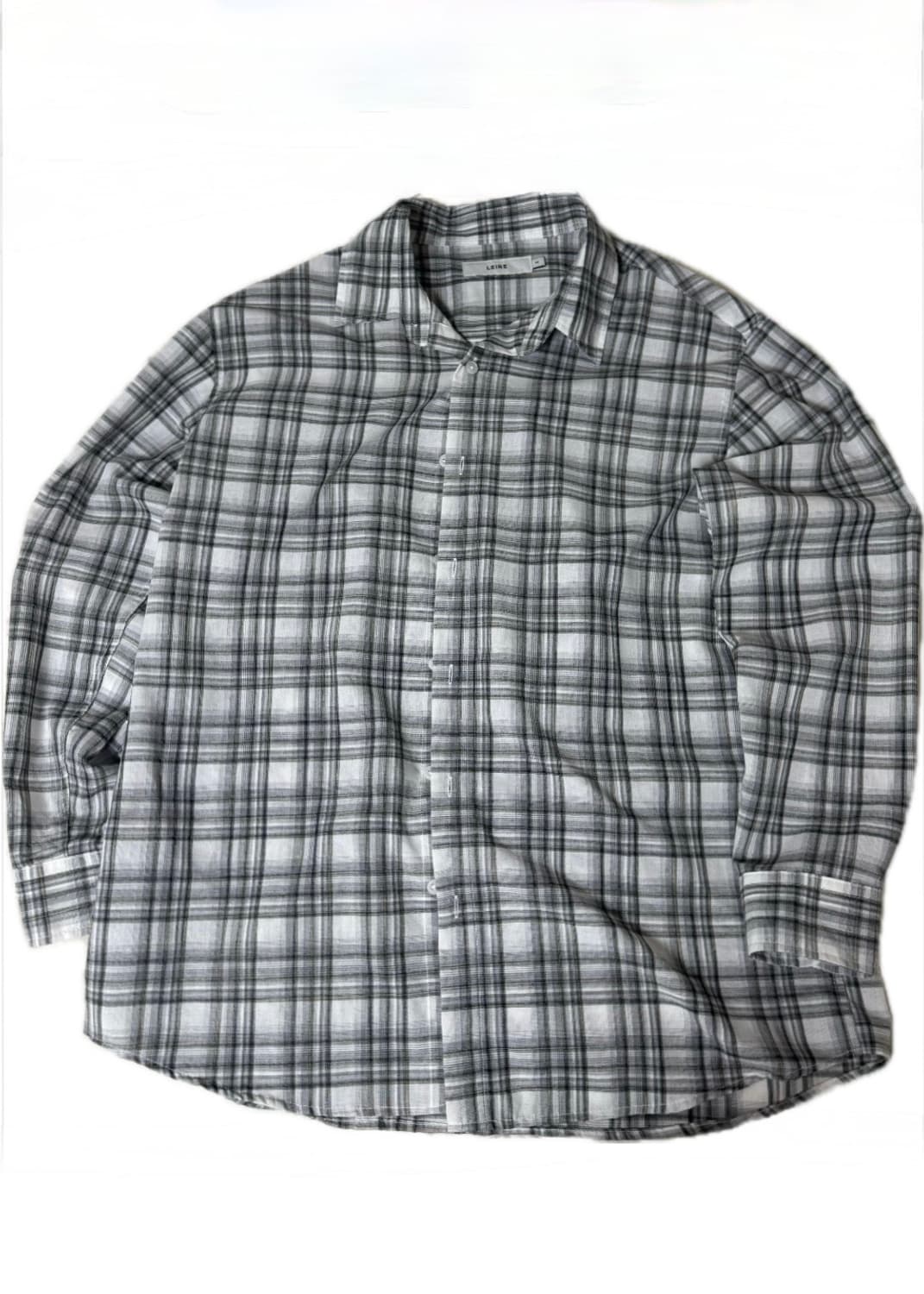 르아르 체크 셔츠 상품이미지1