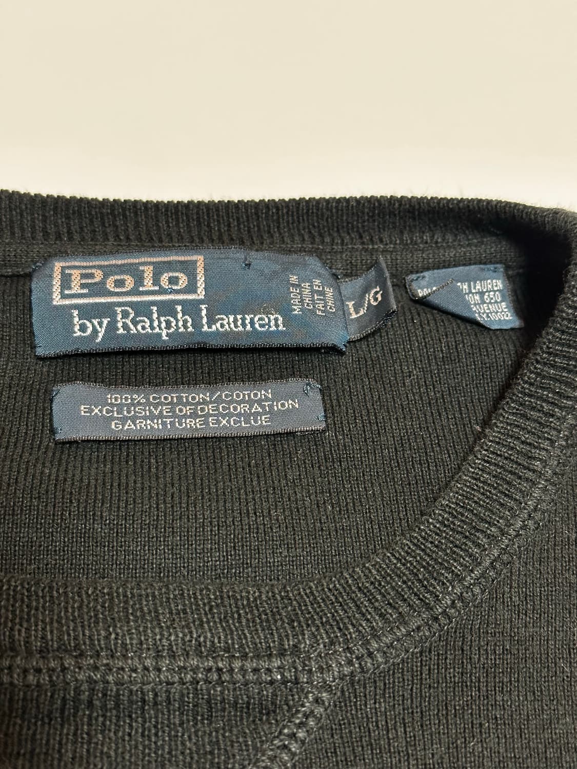 폴로랄프로렌 니트 L 상품이미지2