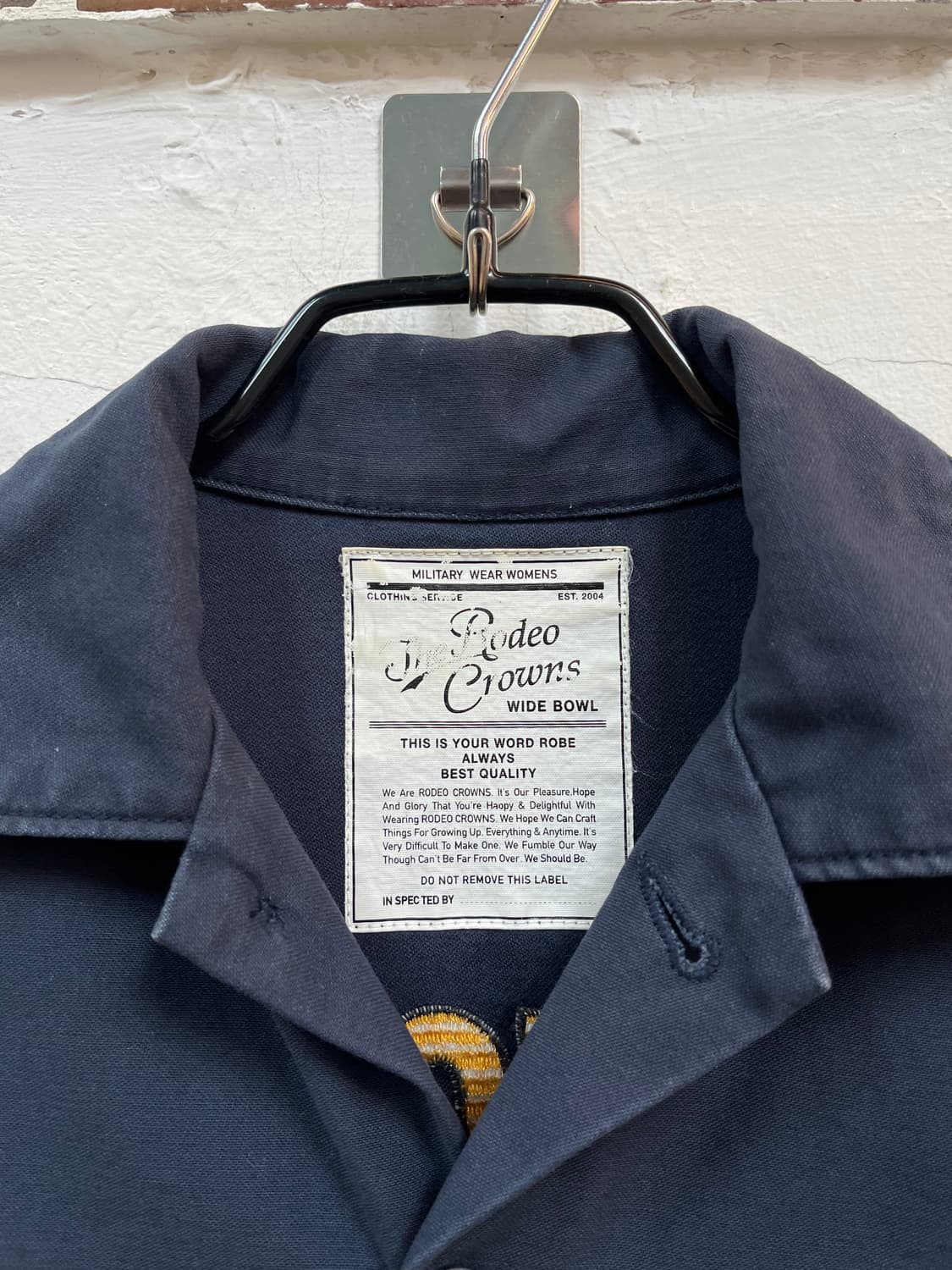 Rodeo Crowns 밀리터리 셔츠 자켓 네이비 S 상품이미지2