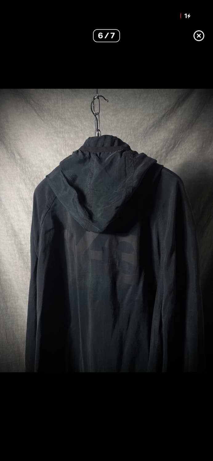 Y-3 cupro oversized hooded zip up 상품이미지6