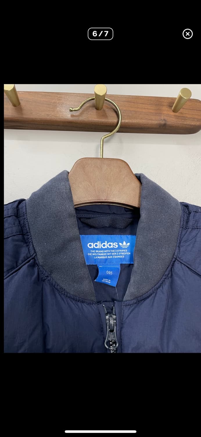 아디다스 SST 네이비 다운패딩 A3051 상품이미지6