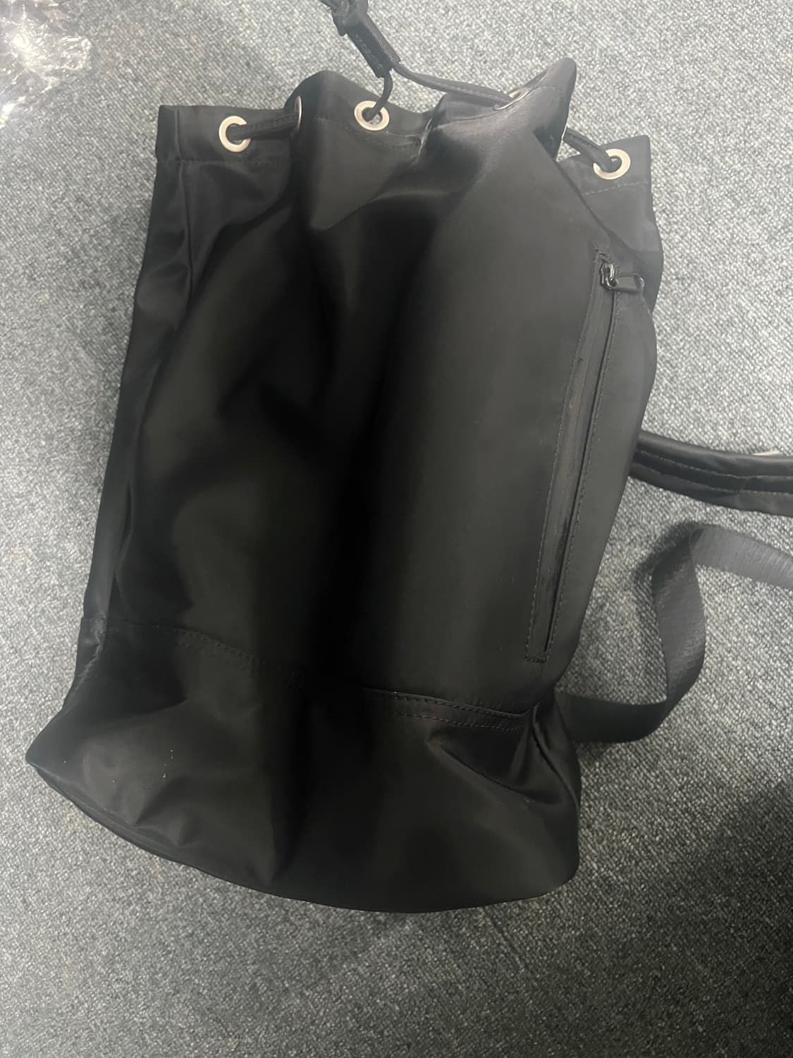 하 아카이브 2웨이 워털루 블랙 나일론 더플백 상품이미지4