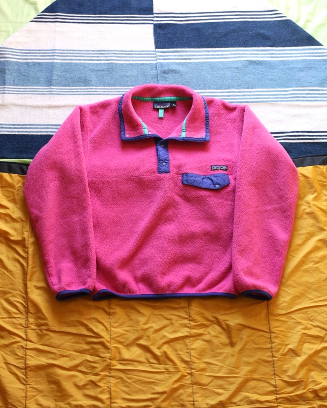 파타고니아 90s 신칠라 스냅티 플리스 상품이미지1