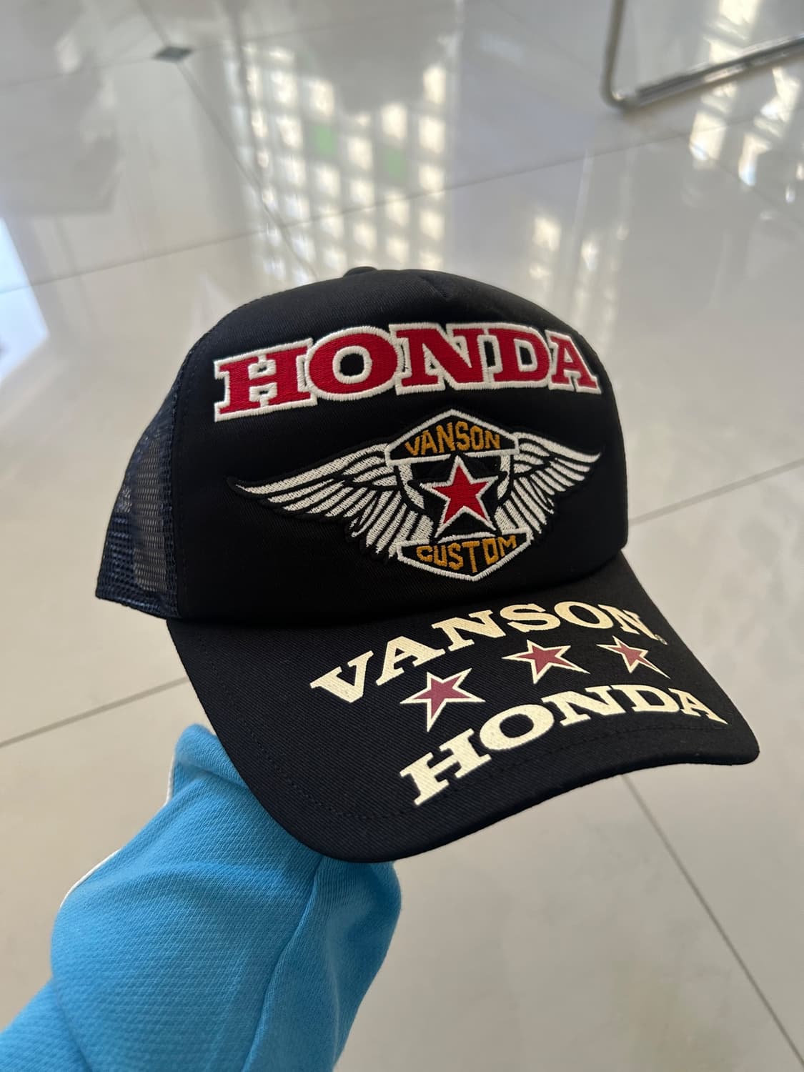 Twill mesh cap HRV-2517 상품이미지1