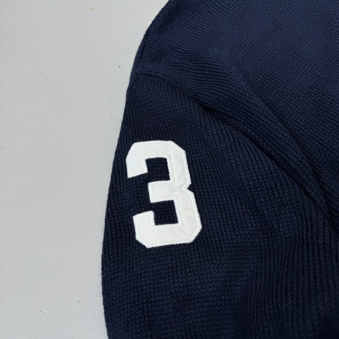 폴로 빅포니 치프키프 니트집업 네이비 상품이미지4