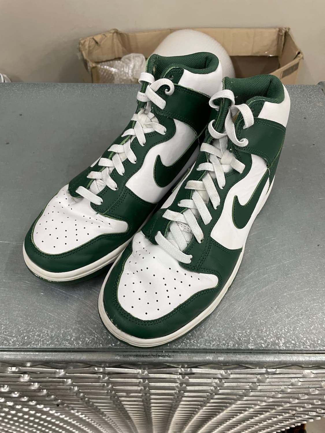나이키 덩크 하이 레트로 노블 그린 275 상품이미지2