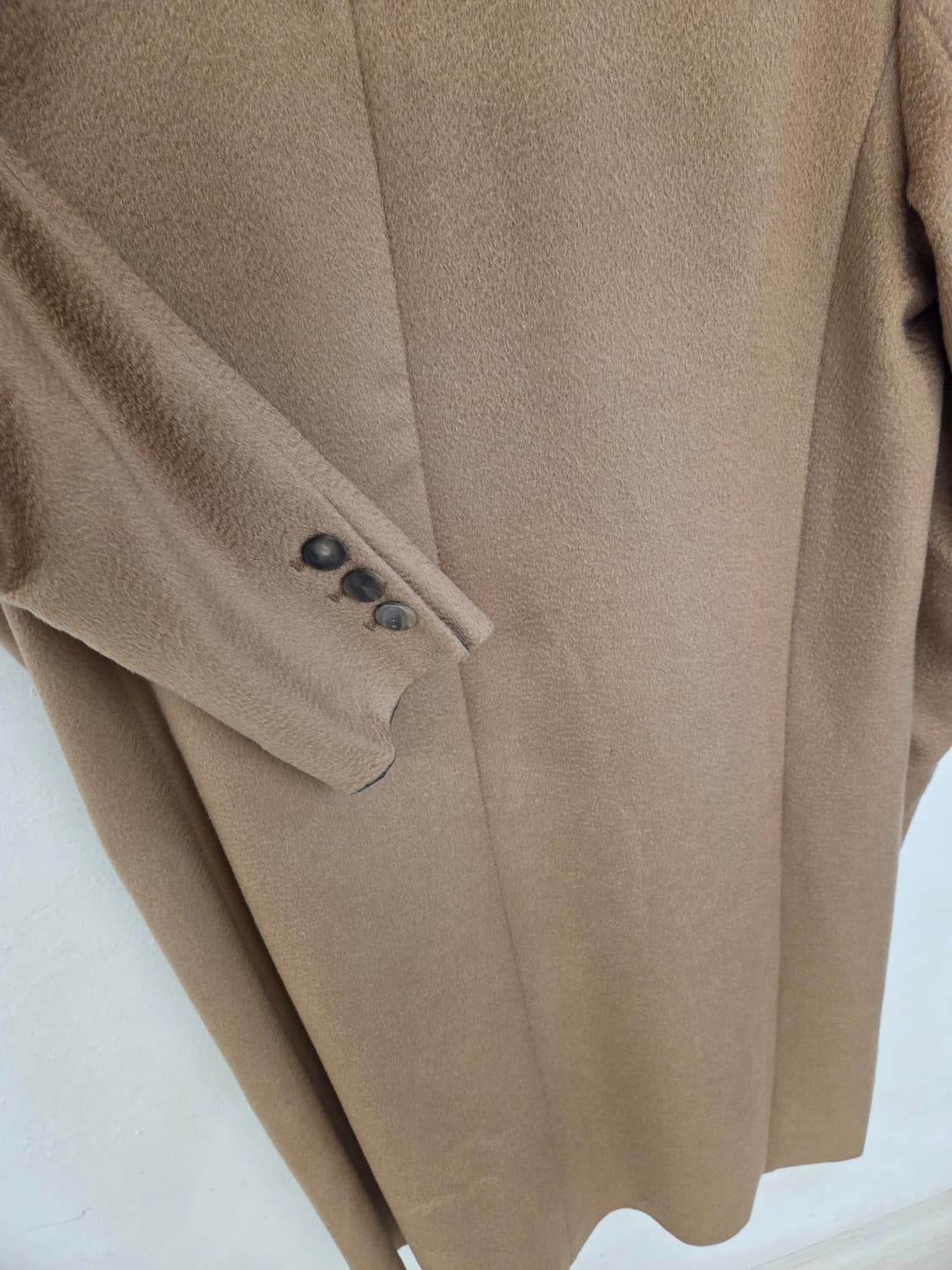 타임 포스트모던 카멜 더블 코트 상품이미지8