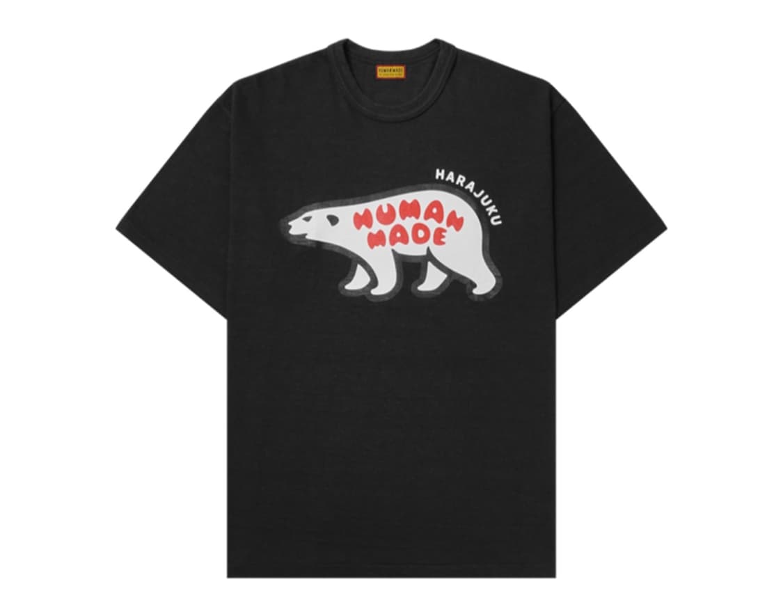 휴먼 메이드 폴라 베어 하라주쿠 티셔츠 상품이미지1