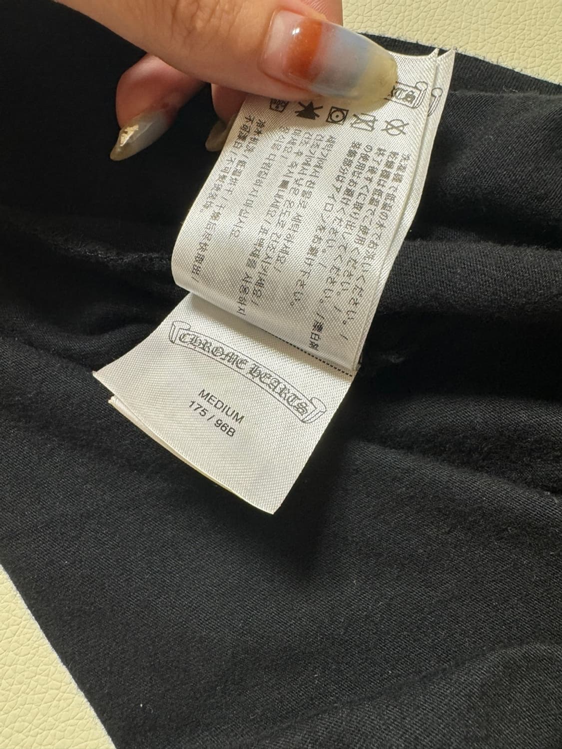 [M] 크롬하츠 오렌지 세메터리 티셔츠 상품이미지2