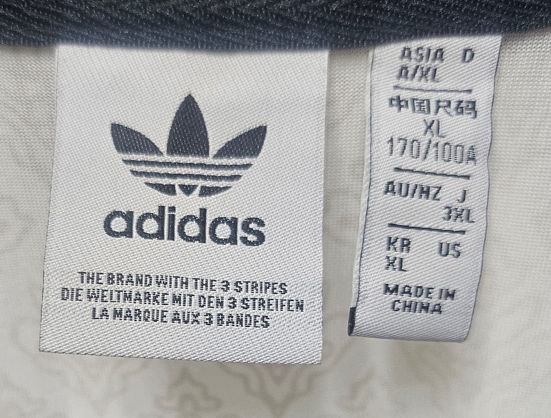 (105~110)XL☆초대장급☆ 아디다스 레트로스포츠크리켓 롱슬리브긴팔티 상품이미지2