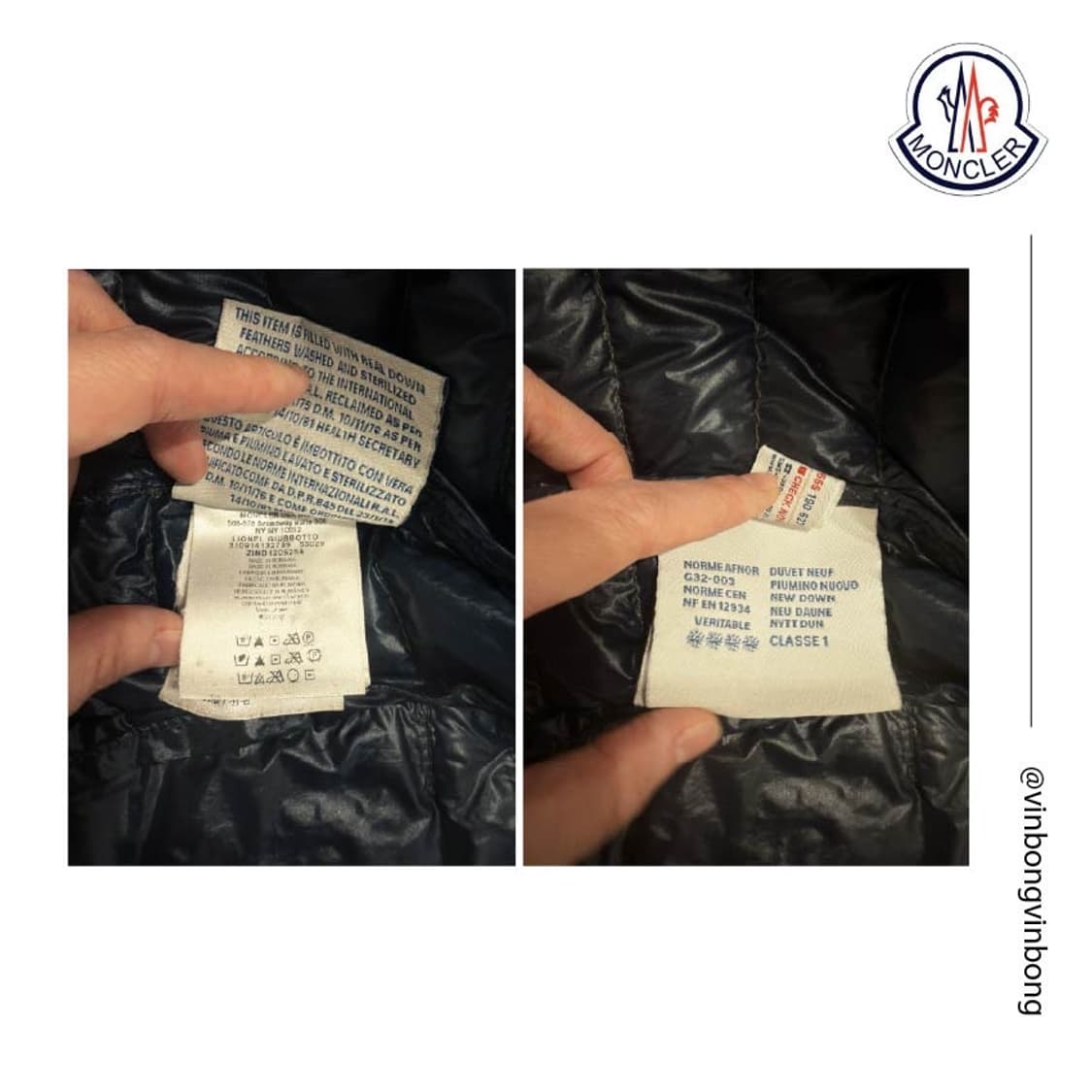 몽클레어 라이오넬 다운자켓 (올리브그린) 상품이미지6