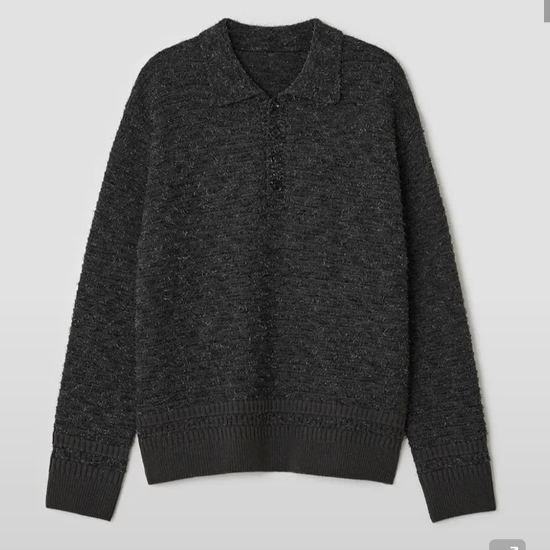 (05/105) 벨리에 그런지 폴로 스웨터 - 올리브 상품이미지1