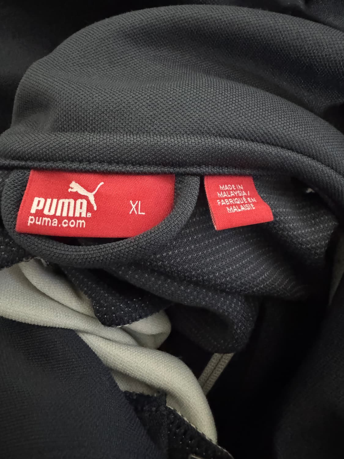 희귀!! 푸마 Puma 올드스쿨 멘헤튼 나그랑 집업 져지 네이비 상품이미지5