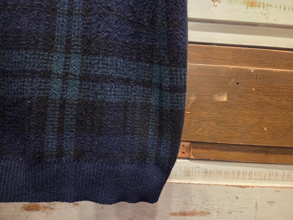 브룩스브라더스 블랙와치패턴 니트베스트 상품이미지4