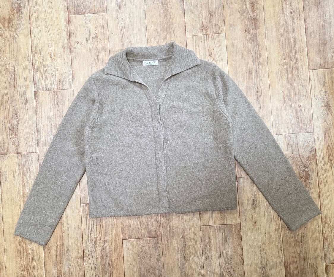 비뮤즈(B.MUSE) 베뉴엣  베이비알파카 울 어도르가디건 프리사이즈 상품이미지2