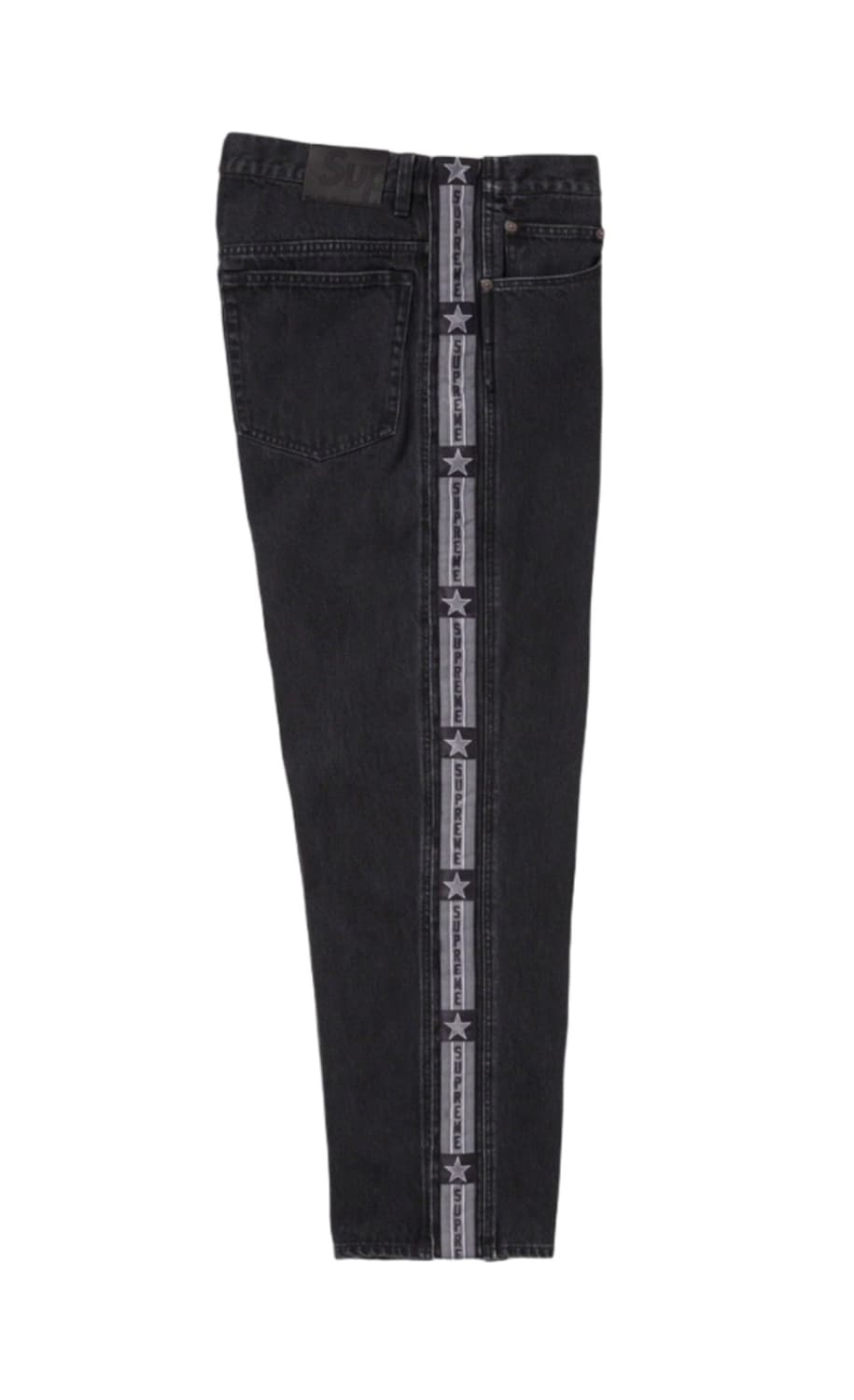 슈프림 스냅오프 배기 진 블랙 32 상품이미지2