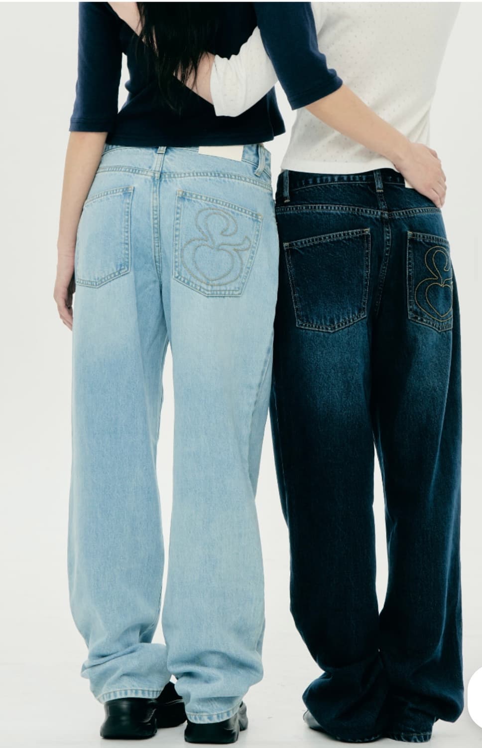 Ponnies MID-RISE JEANS (LIGHT BLUE) s 상품이미지1