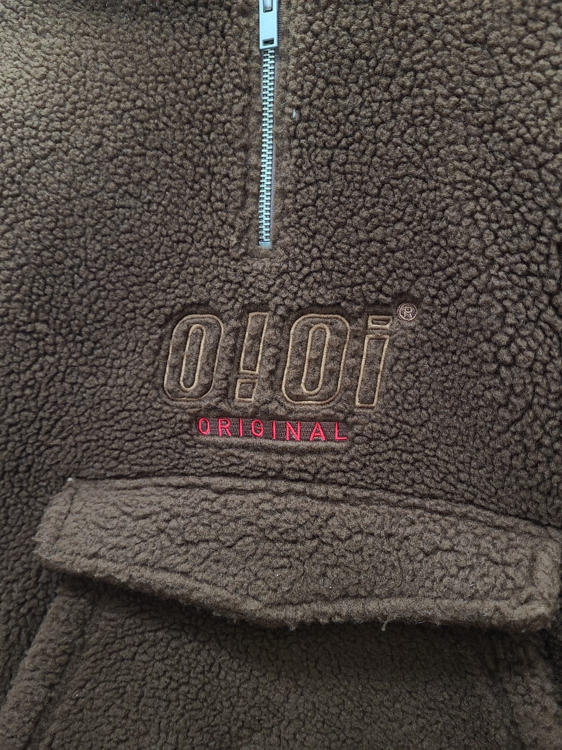 오아이오아이 반집업 후리스 상품이미지2