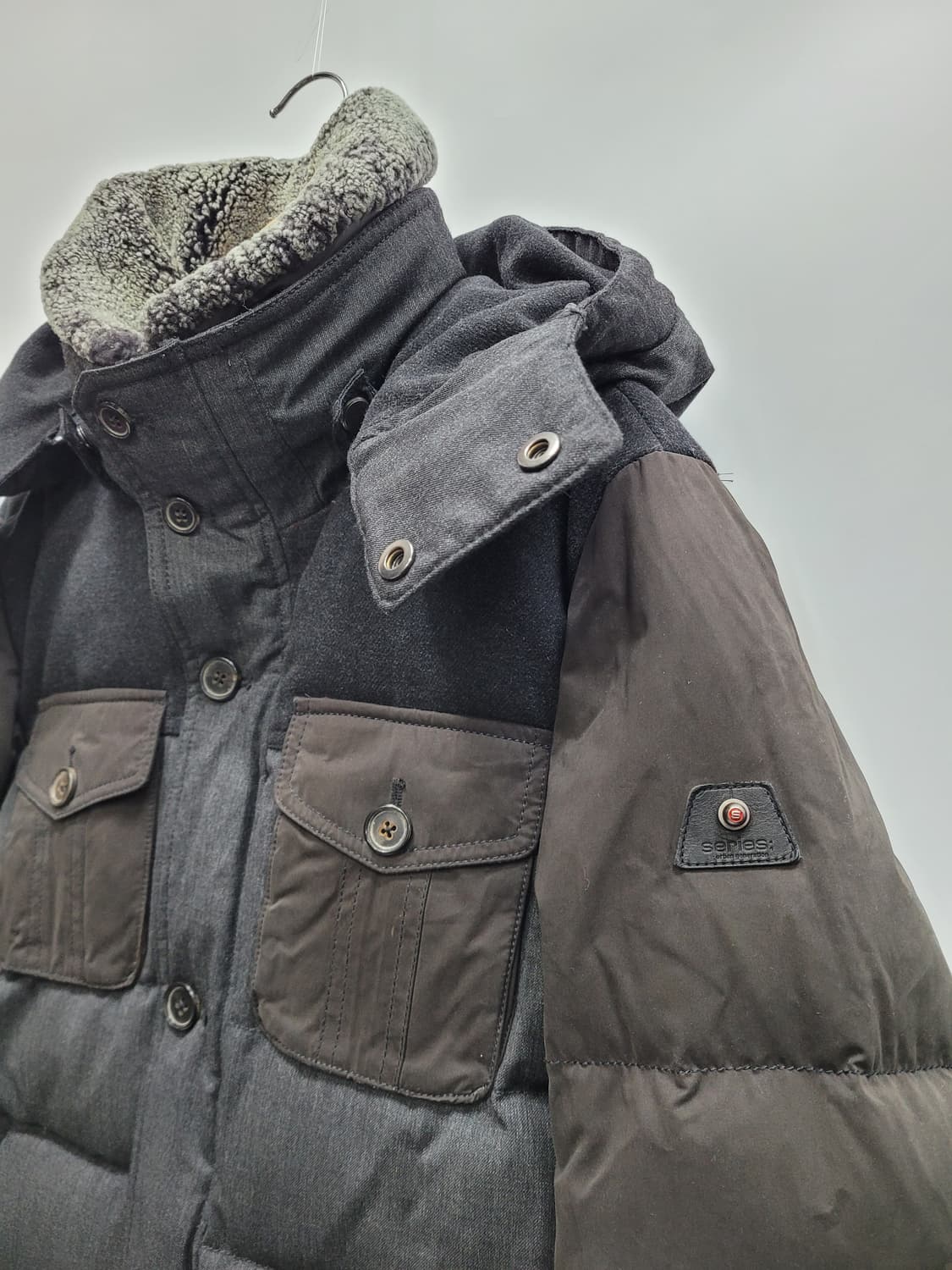 series 시리즈 빈티지 가먼트다잉 다운 자켓 / 남 100(추천95) 상품이미지3