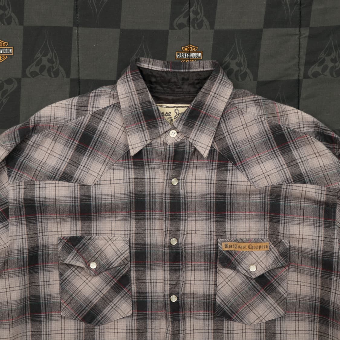 웨스트코스트초퍼스 체크 셔츠 XL B16 상품이미지2