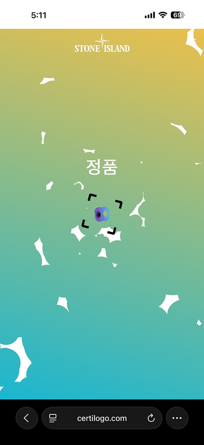 스톤 아일랜드 집업 자켓 남성용 100사이즈 상품이미지8