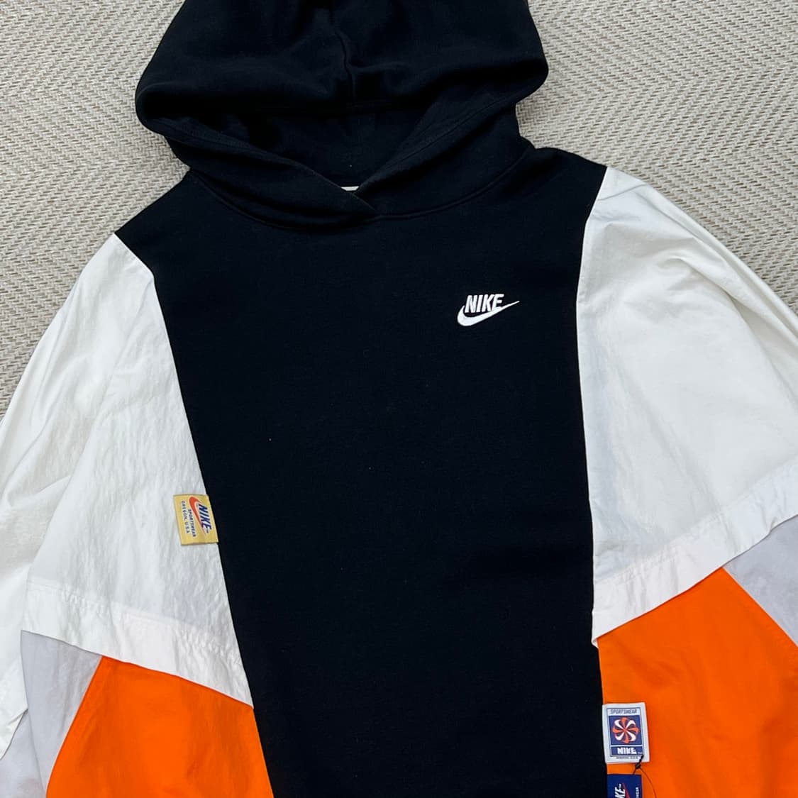 나이키 컬러블록 후드티 r3498 상품이미지3