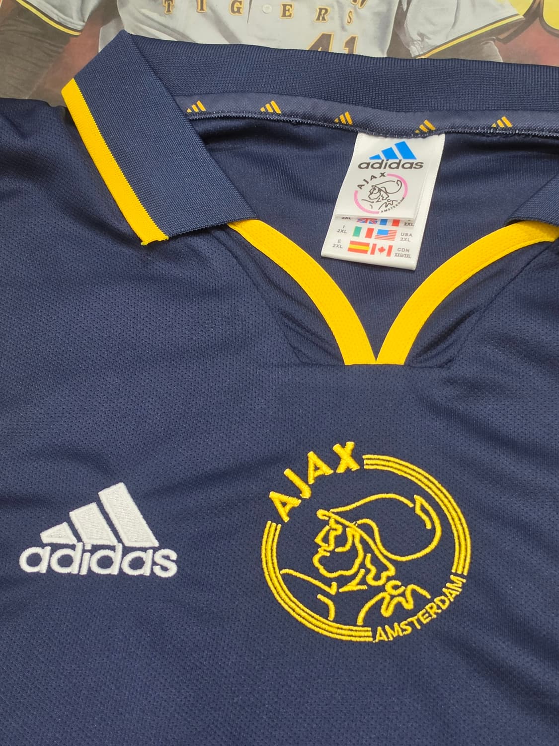 00-01 Ajax 즐라탄 이브라히모비치 유니폼 away 2XL 상품이미지5