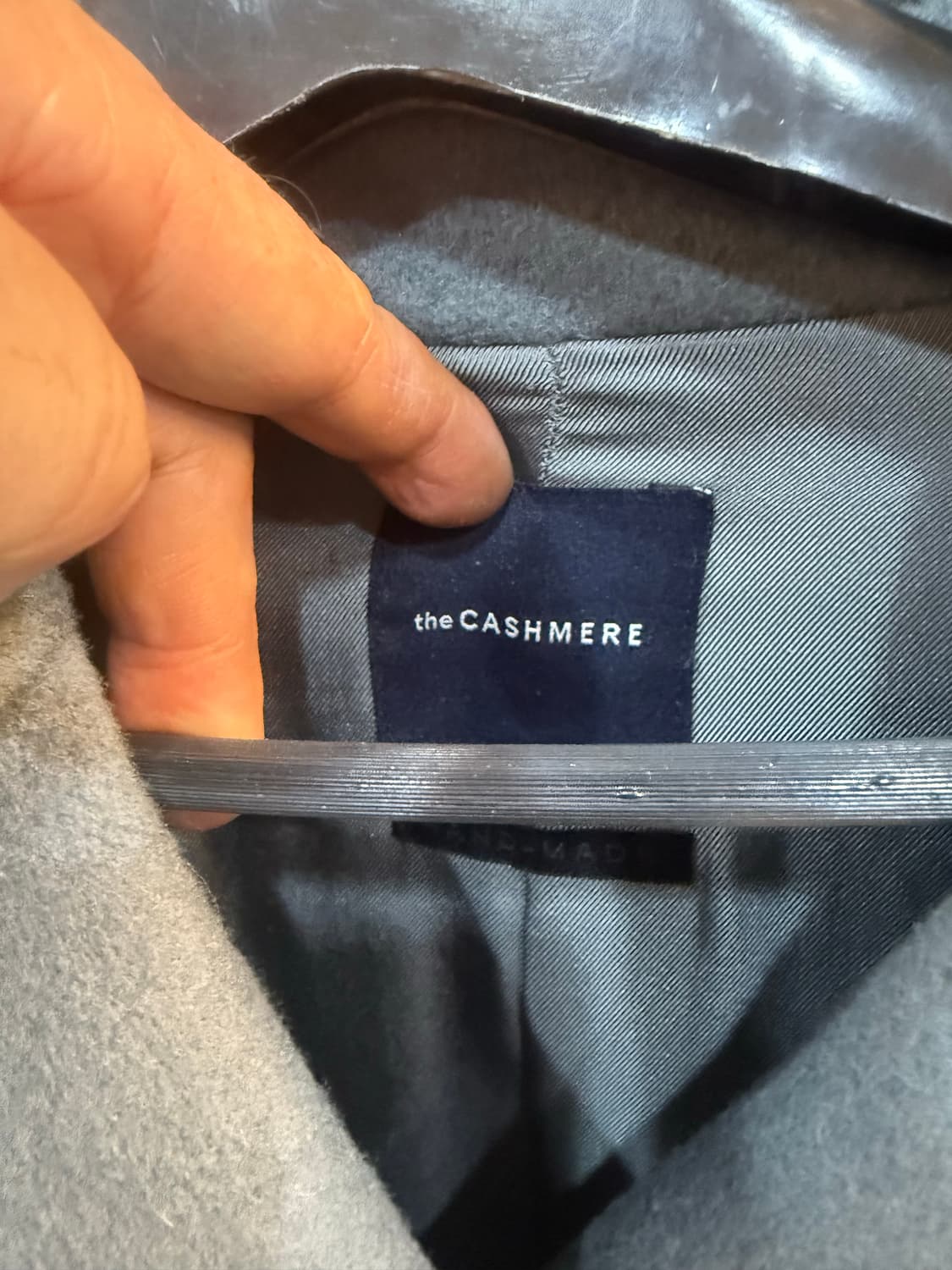 66/19fw 정품 한섬더캐시미어 캐시미어혼방 롱코트 팝니다 상품이미지2