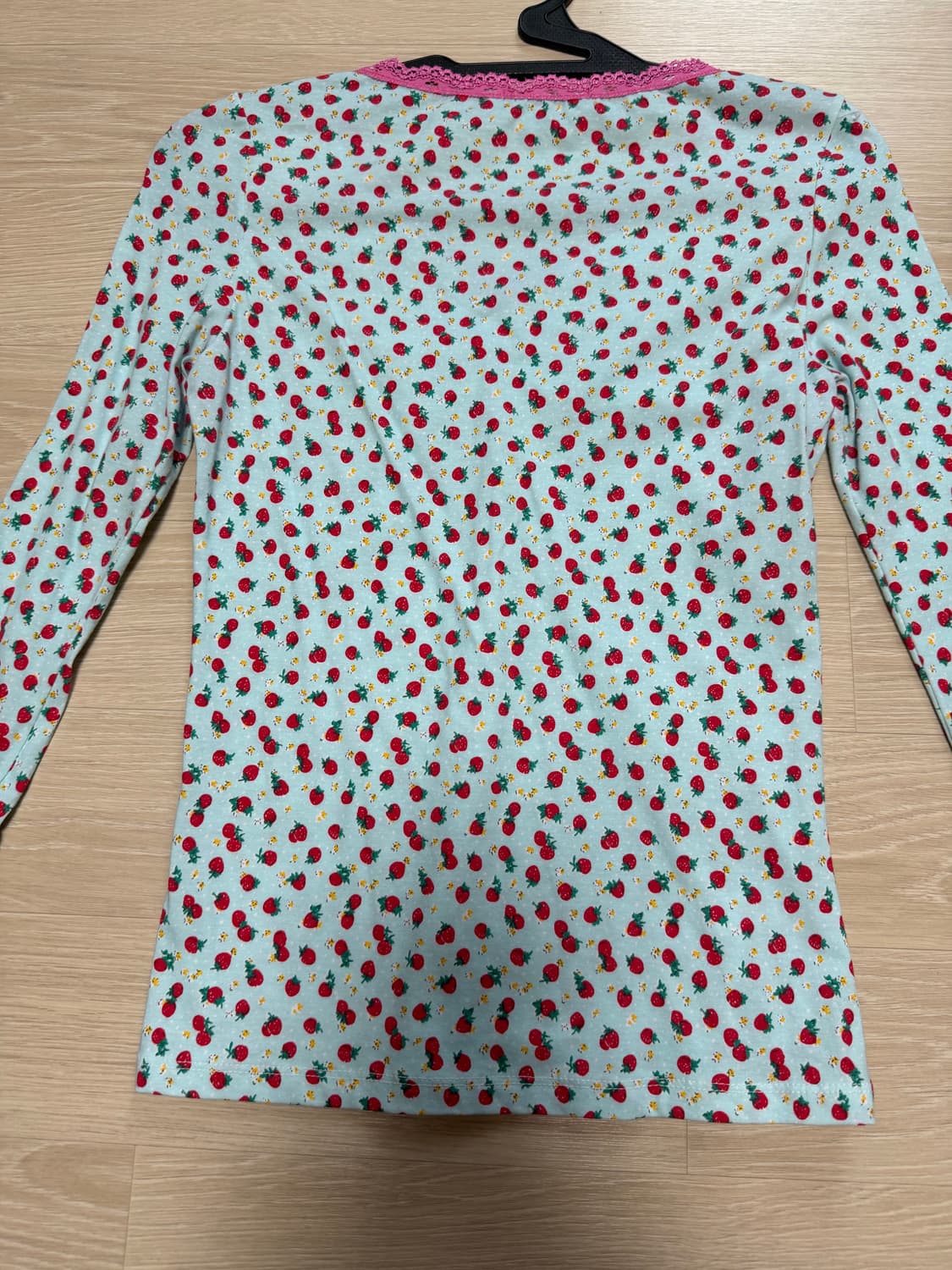 샵 페어리 little strawberry lace top (mint) 상품이미지7