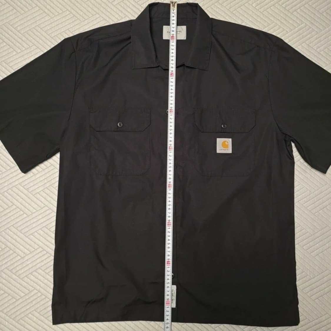 칼하트WIP 크래프트 반팔 셔츠 블랙 XL 사이즈 상품이미지3