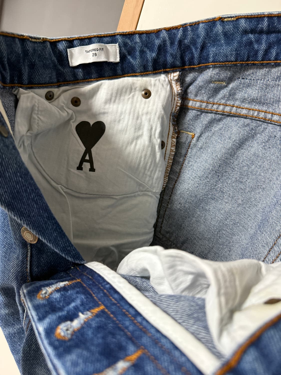 아미 캐롯핏 청바지 29(30) 상품이미지3