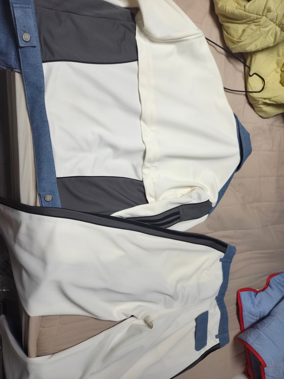 널디 데님져지세트 새상품 착샷 상의L 하의s 상품이미지5