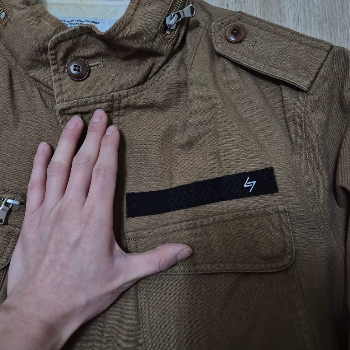 라이풀 와펜 밀리터리 야상 워크자켓 L(100) 상품이미지5