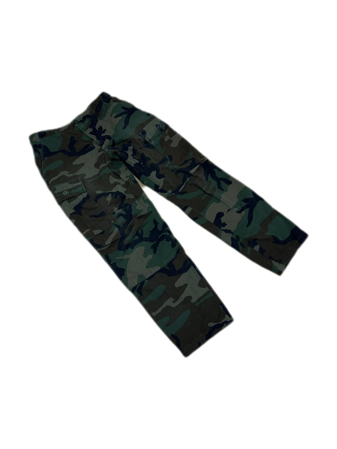 90s usa 미군 밀리터리 우드랜드 카고팬츠 상품이미지1