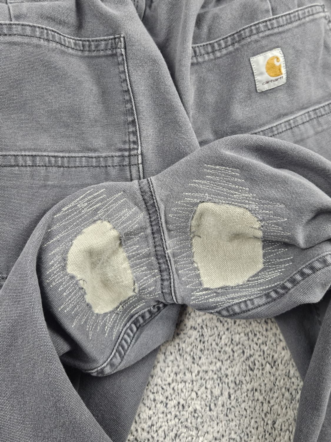 칼하트 리페어 밴딩 커스텀 카펜터 팬츠 (38X32 추정) / 10555 상품이미지9