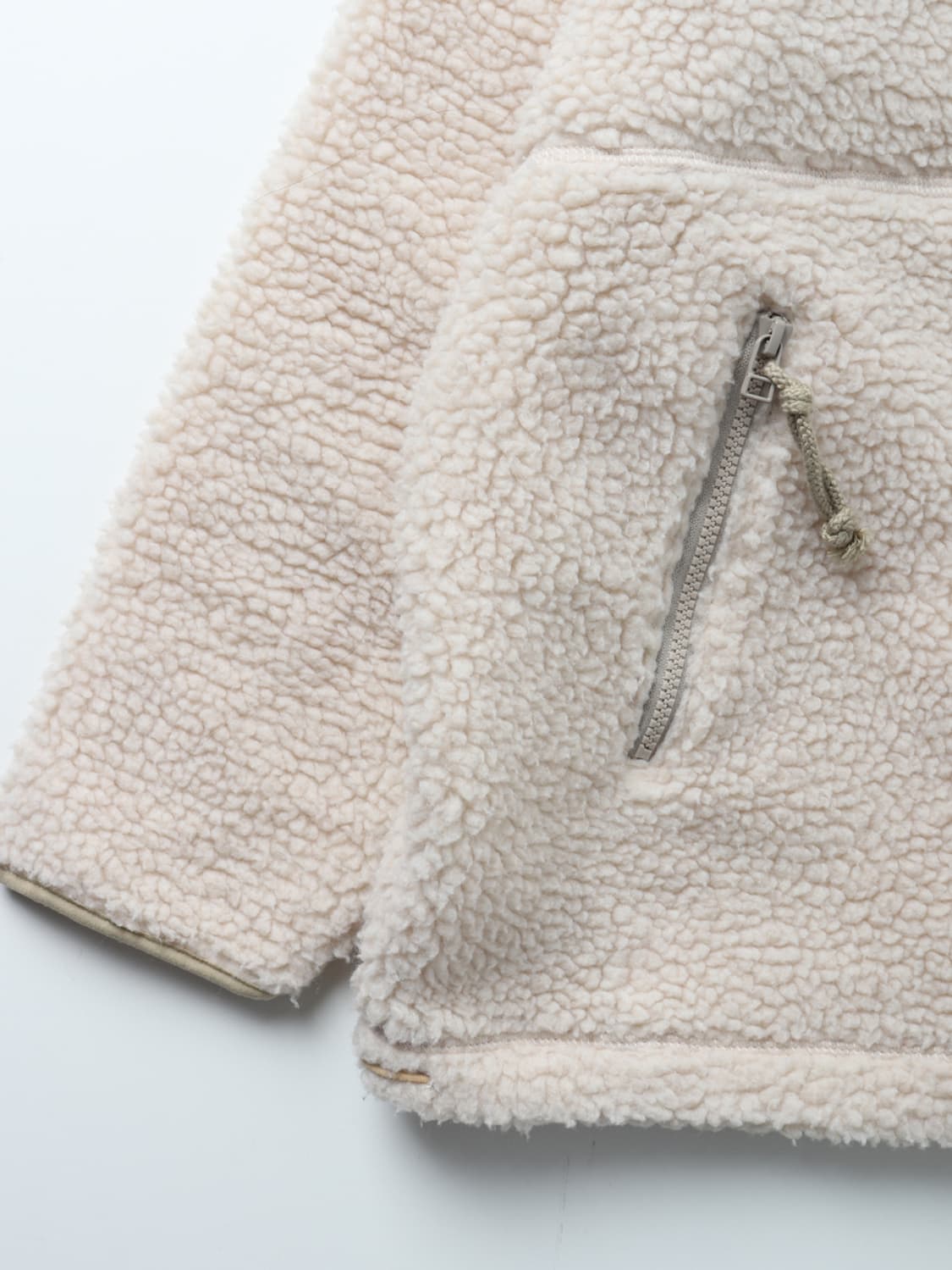 BEAMS BOY Boa Fleece Half Zip Pullover 상품이미지9