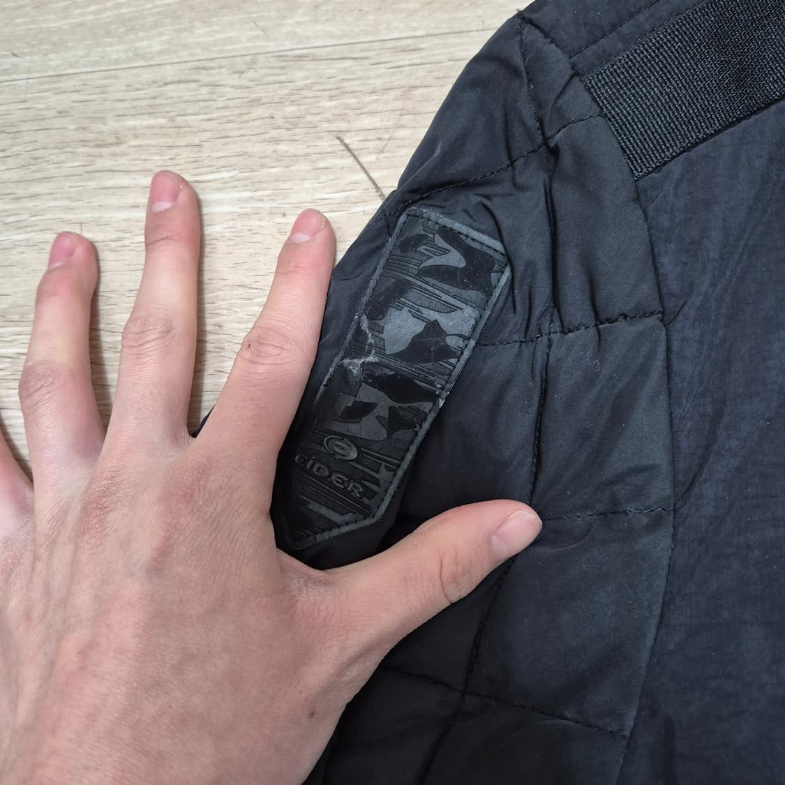 아이더 남성 룸비아 포켓 MA-1 경량패딩 점퍼 M(95) 상품이미지4