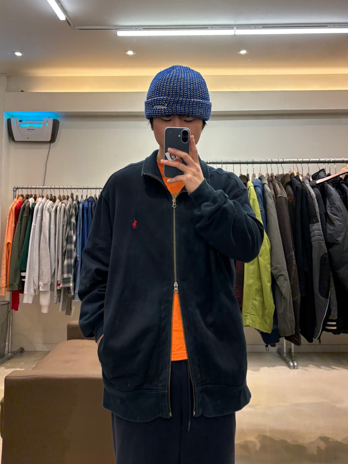 폴로 랄프로렌 투웨이 집업 상품이미지9