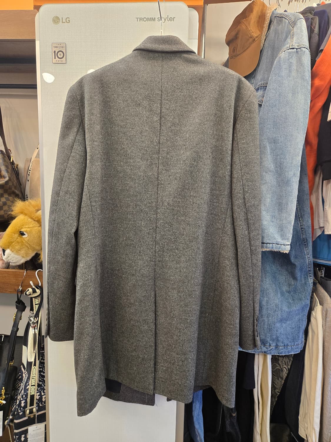 [쿨거환영]Renoma  Homme 남성 캐시미어 10% 혼방 울 코트  상품이미지2