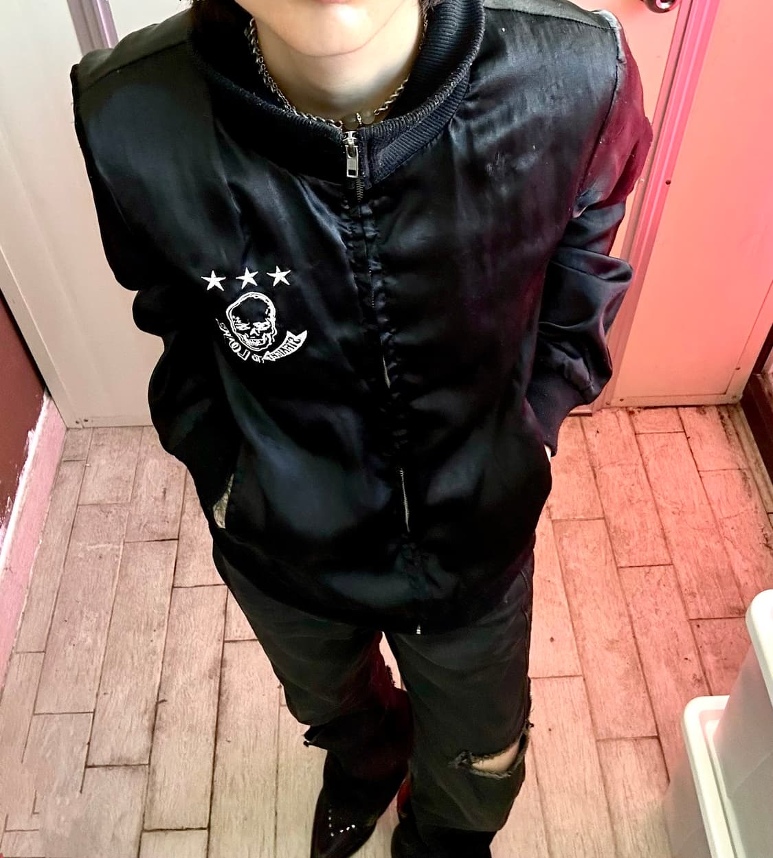 SUPERLoVERS punk skull point jacket 상품이미지2