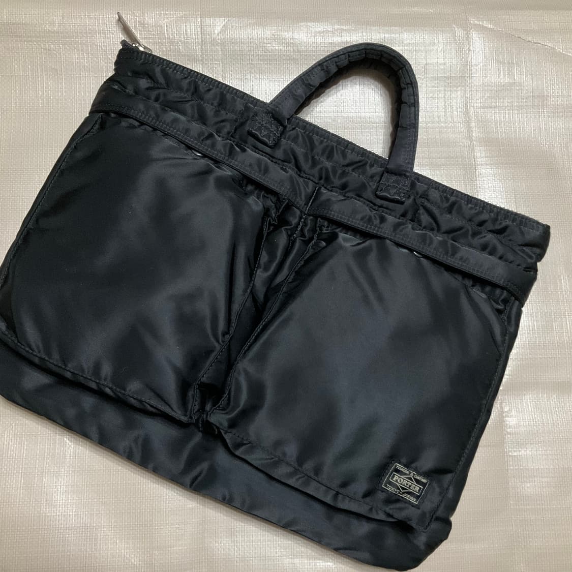 요시다포터 탱커 숏헬멧백 블랙 상품이미지1